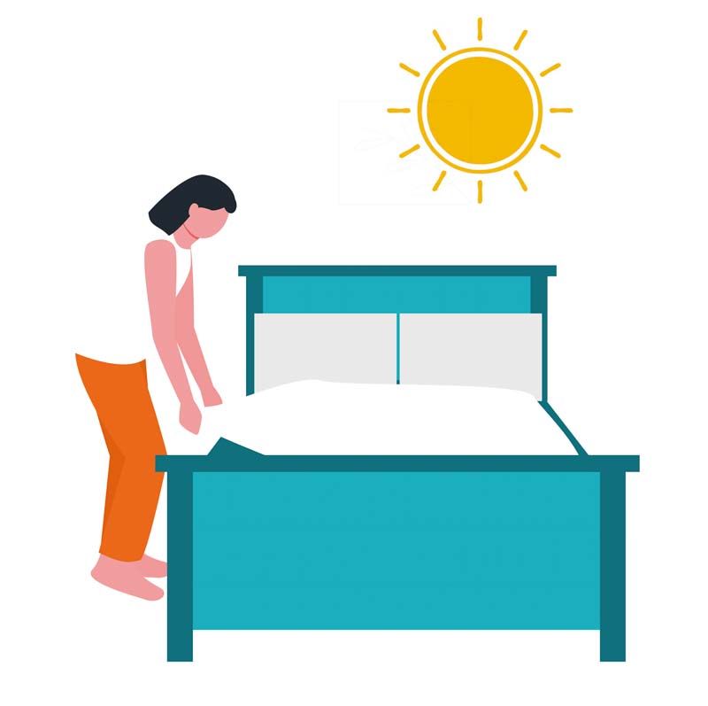 imagen de colchon al-sol