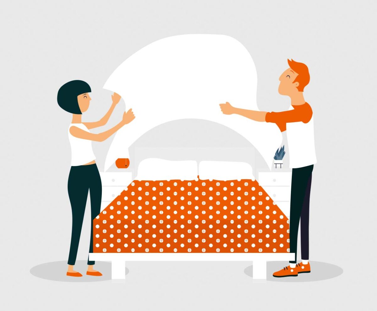 imagen de hacer-cama